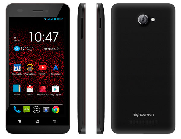 Highscreen Spider Features and Specifications