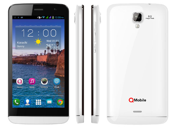 QMobile Noir A550 Features and Specifications