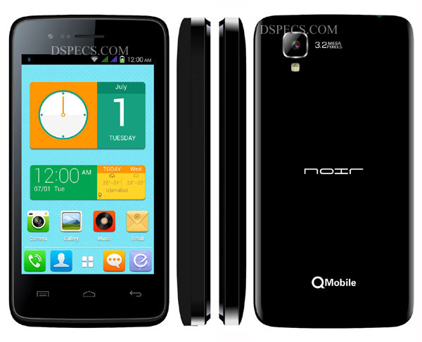 QMobile Noir X25 Features and Specifications