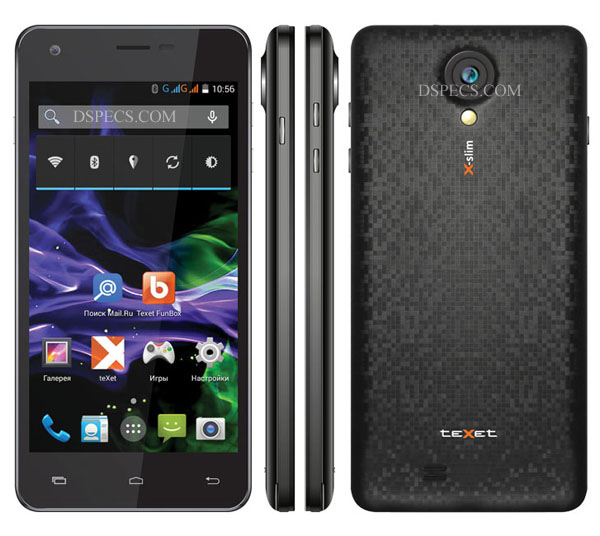 teXet X-Slim TM-4782 Features and Specifications